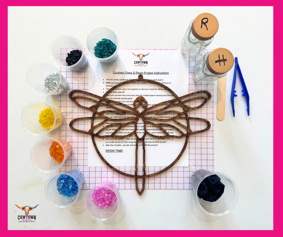 Dragonfly DIY Home Art Experience Kit