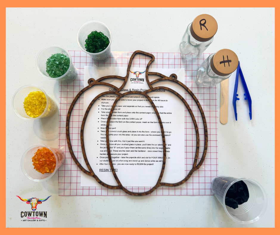 Traditional Pumpkin DIY Art Experience Kit