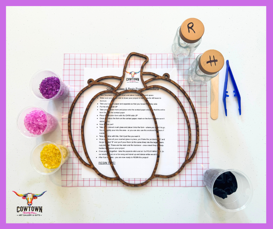 Purple Pumpkin DIY Art Experience Kit