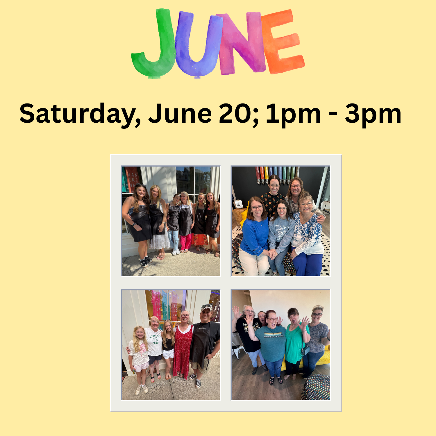 JUNE: Crushed Glass and Resin Class  - Saturday, June 20; 1pm - 3pm
