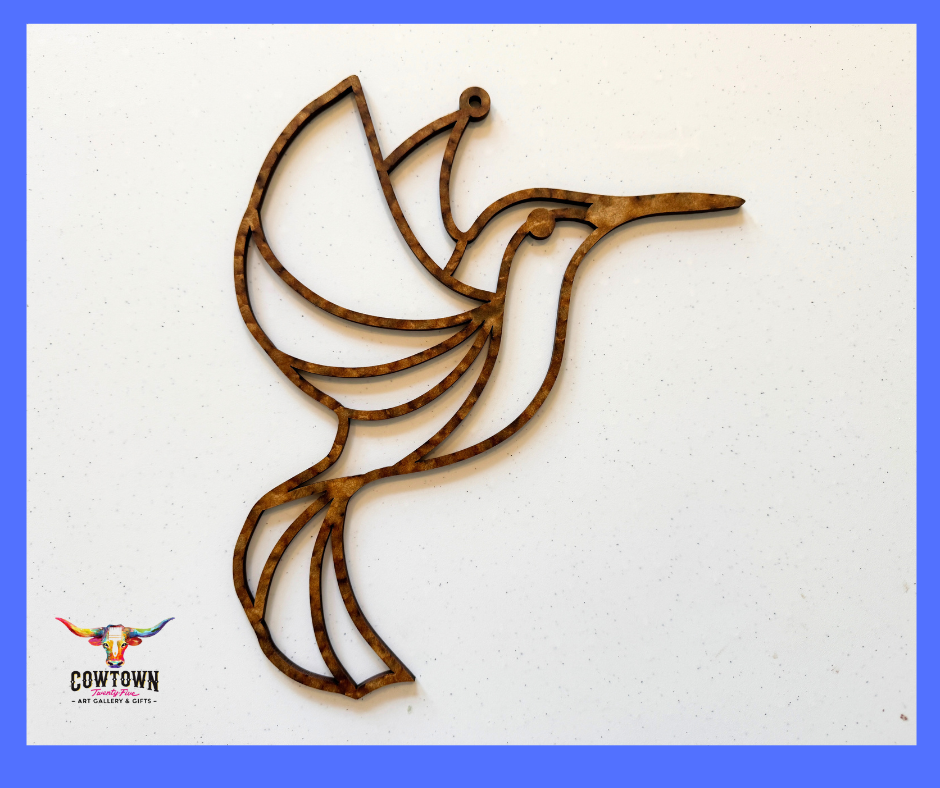 Hummingbird DIY Home Art Experience Kit